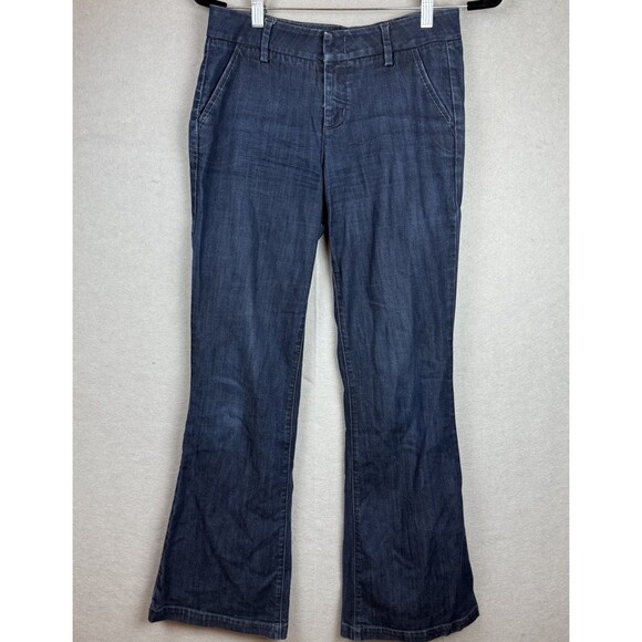 Level 99 Newport Wide Leg Low Rise Jeans Y2K Stretch Soft Denim 27 Women - Picture 1 of 8